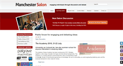 Desktop Screenshot of manchestersalon.org.uk